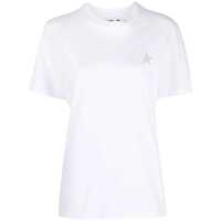 Tricouri Golden Goose Cotton Crew-Neck T-Shirt Femei