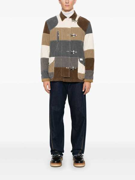 Geci Fay Fay 4 Velvet Patchwork Hooks - Fay Archive WHITE, GRAY, BROWN Barbati (BM 16202601) 2