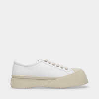 Sneakers Marni White Leather Pablo Sneakers Femei