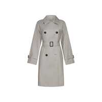 Paltoane Max Mara The Cube Blend Cotton Trench Coat Femei