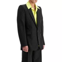 Sacouri elegante 'Striped Jacket With Voluminous Barbati