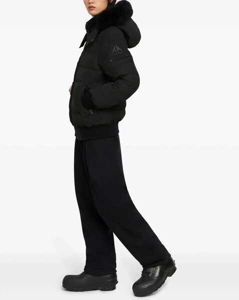 Jachete Moose Knuckles Jacket With Logo BLACK Femei (BM 16205415) 3