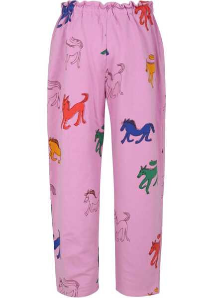 Pantaloni casual Bobo Choses Wonder Horse All Over Paper Bag Jogging Pants PINK Baieti (BM 16205760) 2