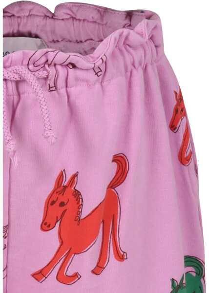 Pantaloni casual Bobo Choses Wonder Horse All Over Paper Bag Jogging Pants PINK Baieti (BM 16205760) 3