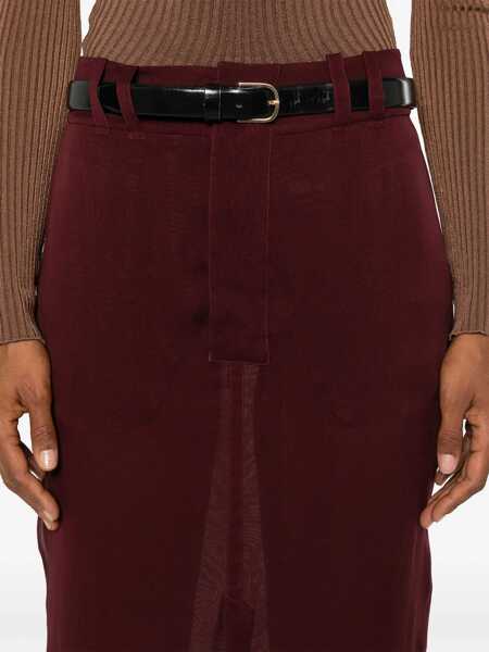 Fuste Saint Laurent Saint Laurent  Skirts Purple Femei (BM 16206675) 5