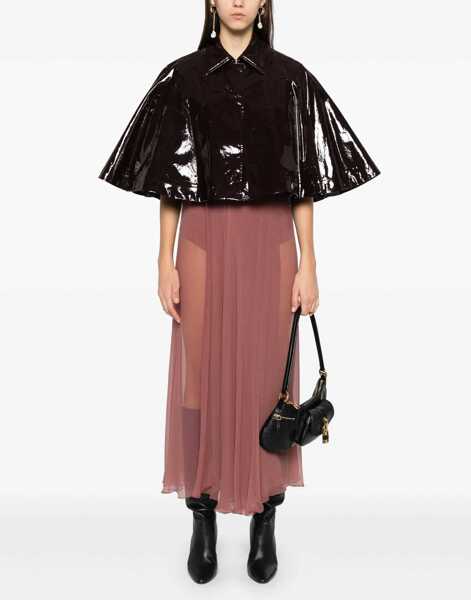 Jachete Chloe Short Sleeve BROWN Femei (BM 16209426) 2