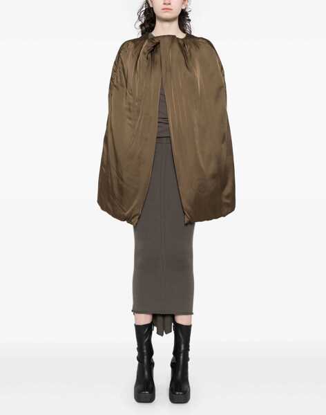 Bluze Rick Owens Upholstered Hood BROWN Femei (BM 16209429) 2