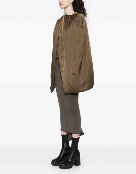 Bluze Rick Owens Upholstered Hood BROWN Femei (BM 16209429) 3