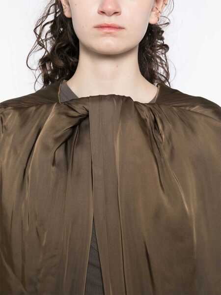 Bluze Rick Owens Upholstered Hood BROWN Femei (BM 16209429) 5