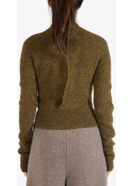 Pulovere casual Rick Owens Turtleneck Shirt WHITE Femei (BM 16209459) 3