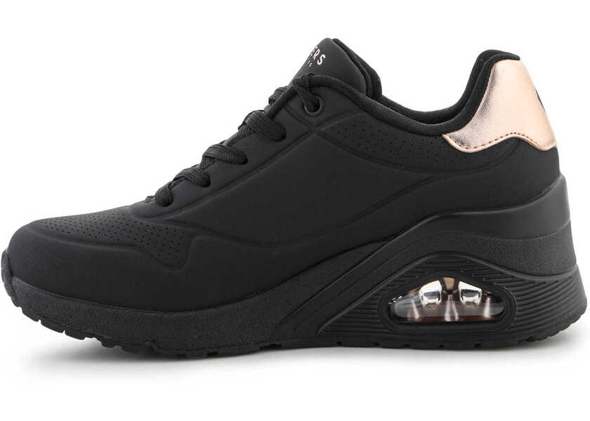 Sneakers SKECHERS Uno Wedge - Hi Steps Black Black Femei (BM 16209504) 4