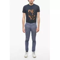 Pantaloni casual Cruna pentru Barbati - Pantaloni casual Cruna Single-Pleat Newtown Pants Blue Barbati (BM 16209507) - B-mall.ro
