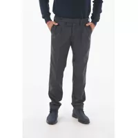 Pantaloni eleganti Double-Pleated Roppongi2P.l. Pinstriped Pants Barbati