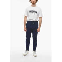 Pantaloni casual Cruna pentru Barbati - Pantaloni casual Cruna Active Termic Fabric Mitte Single-Pleated Pants Blue Barbati (BM 16209609) - B-mall.ro