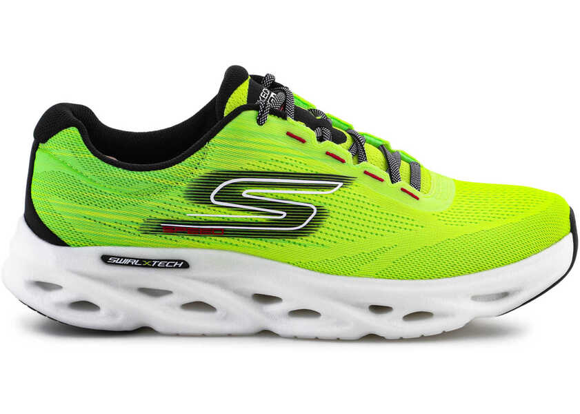 Pantofi alergare SKECHERS GO RUN SWIRL TECH SPEED Yellow Green Barbati (BM 16209858) 6