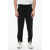Neil Barrett Wool Blend Priest Collar Low-Rise Pants Black