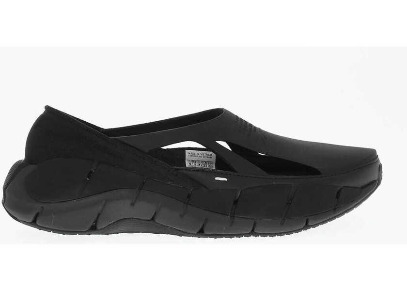 Sneakers Maison Margiela Mm22 X Reebok Rubber Unisex Slip On Sneakers With Cutouts Black Femei (BM 16209951) 3
