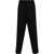 Neil Barrett Tapered Fit Linen Blend Pants With Double Pleat Black
