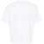 Neil Barrett Dropped Shoulder Fairisle Thunderbolt Cotton T-Shirt White