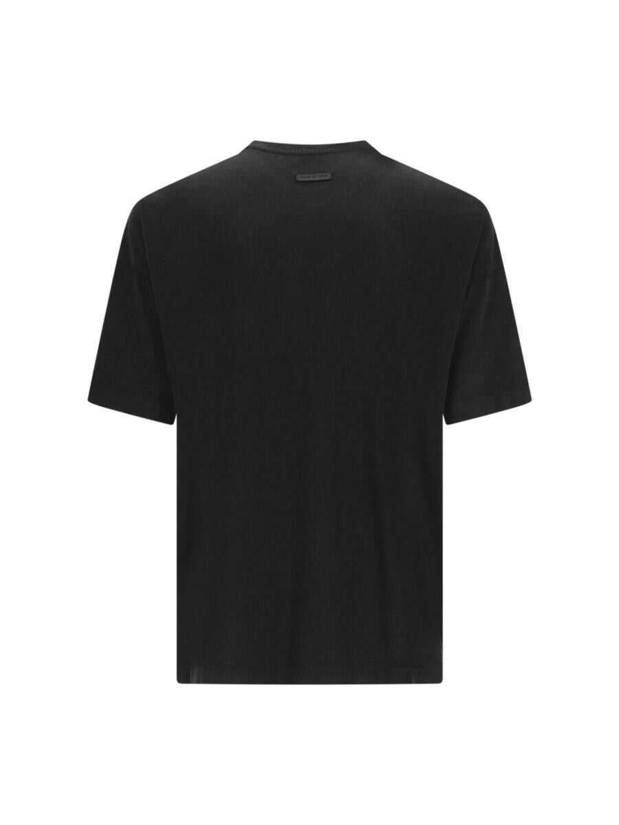 Topuri FEAR OF GOD Fear Of God T-Shirts And Polos Black Barbati (BM 16216629) 2