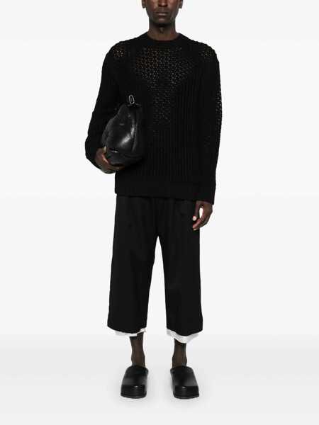 Pulovere JUNYA WATANABE Junya Watanabe Sweaters Black Barbati (BM 16220355) 2