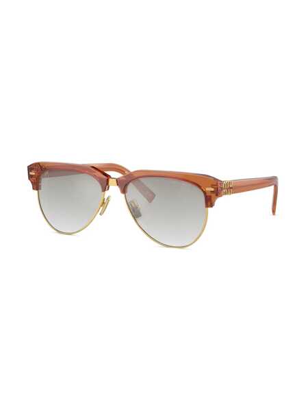 Ochelari de soare MIU MIU EYEWEAR Miu Miu Eyewear Sunglasses Brown Femei (BM 16221609) 2