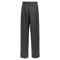Pantaloni scurti Brunello Cucinelli Loose Wrapped Pants Femei