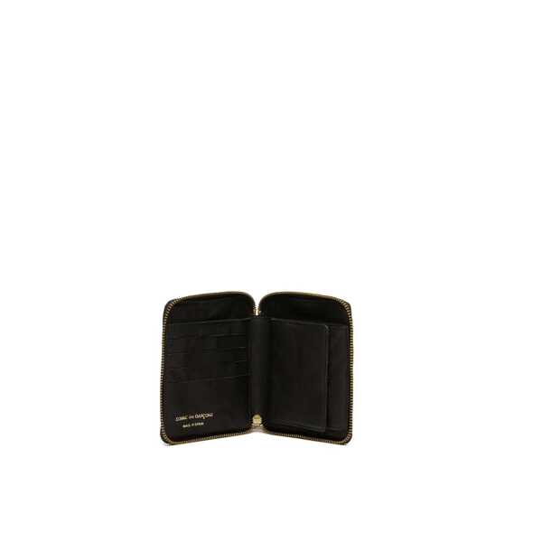 Portofele Comme des Garons Comme des Garons Washed Leather Wallet Black Femei (BM 16229952) 3