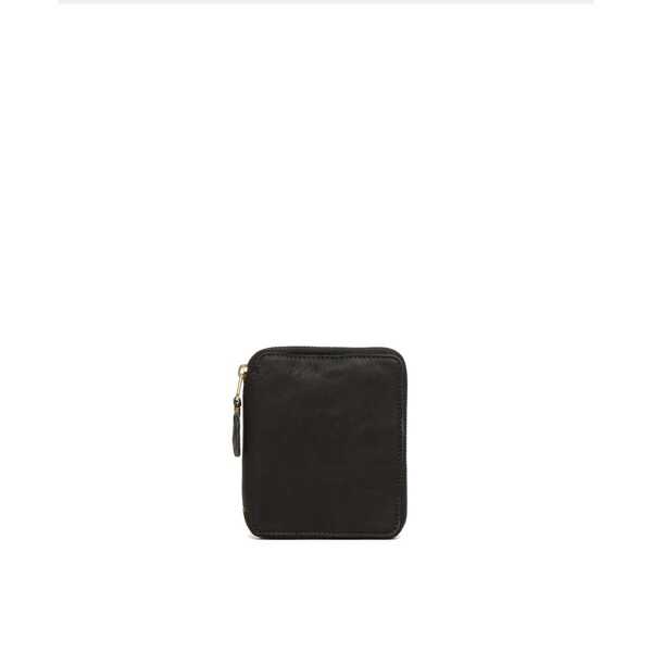 Portofele Comme des Garons Comme des Garons Washed Leather Wallet Black Femei (BM 16229952) 1