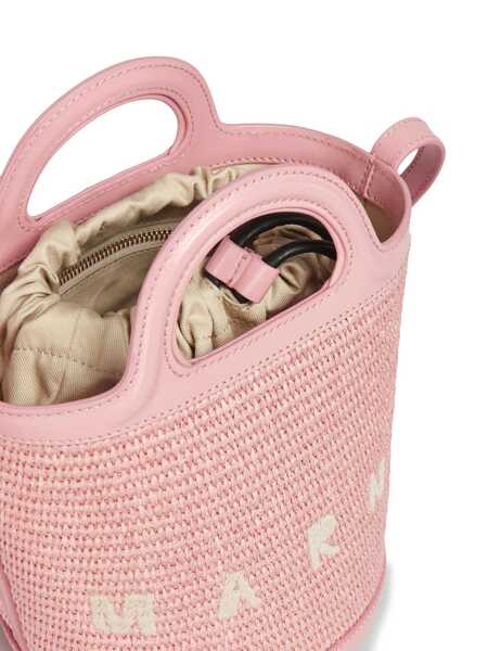Genti de mana Marni Marni Tropicalia Bucket Bag Pink Femei (BM 16229970) 5