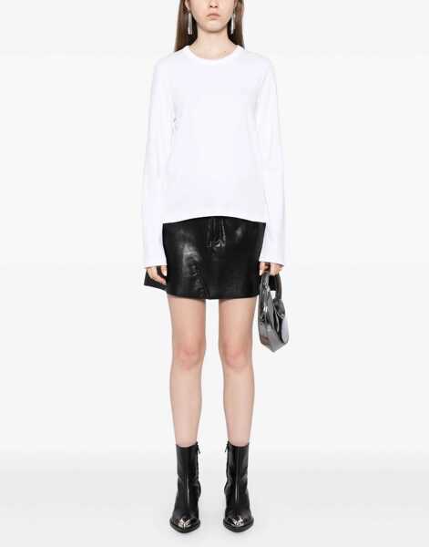 Tricouri HELMUT LANG T-Shirt With Logo WHITE Femei (BM 16230231) 2