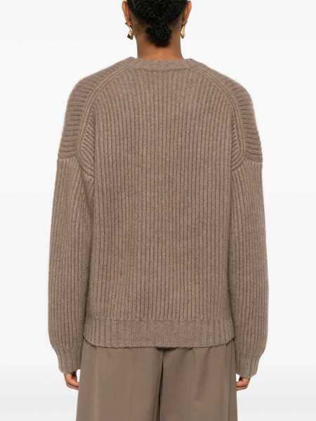 Pulovere casual Khaite Jersey Manuela BEIGE Femei (BM 16230279) 4