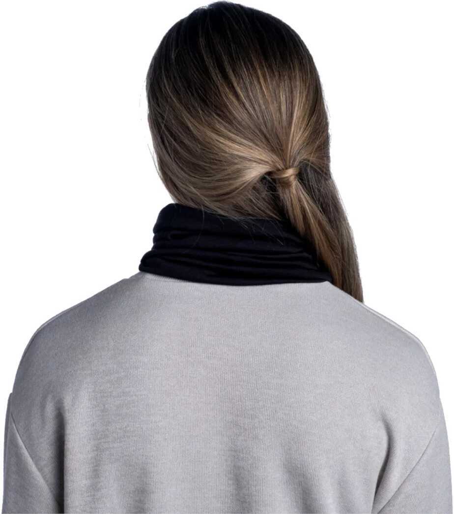 Esarfe Buff Merino Lightweight Tube Scarf Black Barbati (BM 16230534) 4