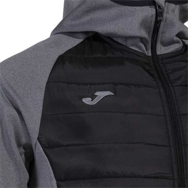 Bluze de trening Joma Berna III Softshell Hoodie Grey Barbati (BM 16230540) 4