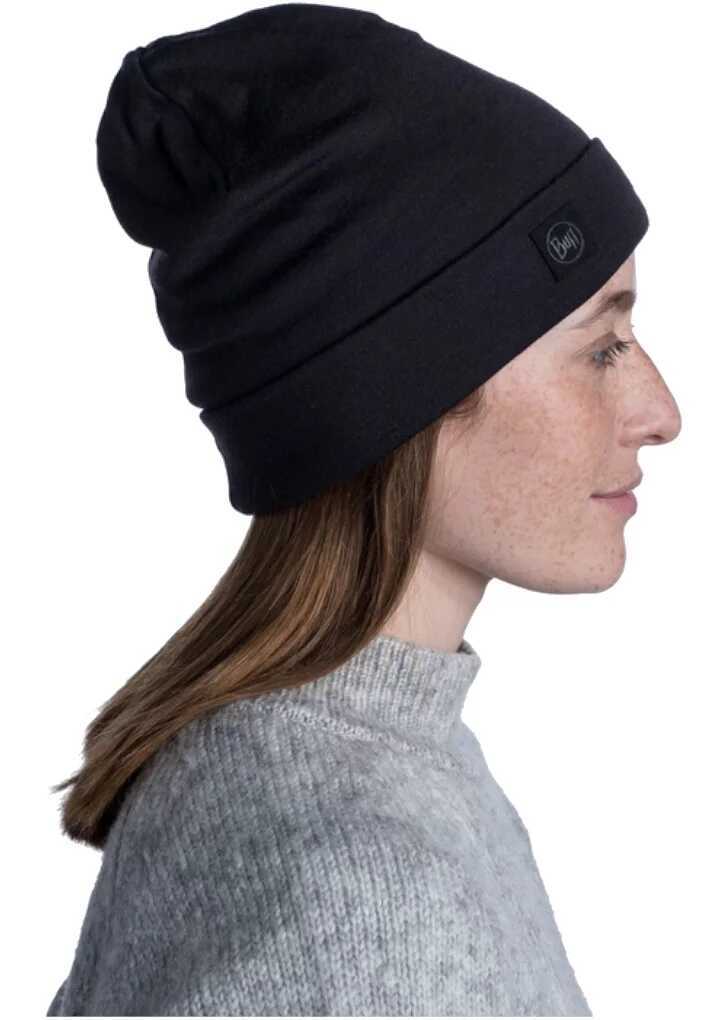 Caciuli Buff Merino Heavyweight Beanie Black Barbati (BM 16230546) 4