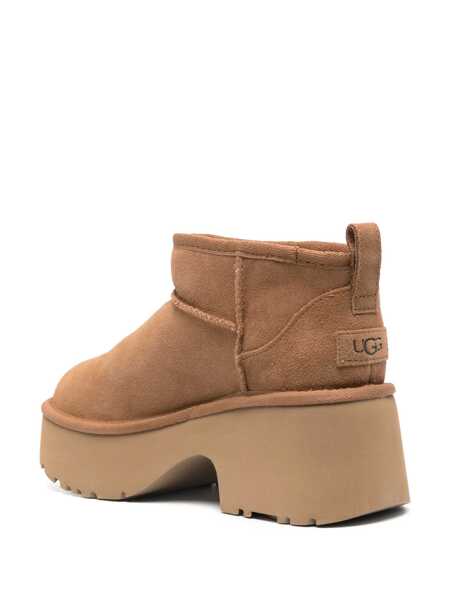 Bocanci UGG UGG W Classic Ultra Mini New Heights Shoes CHE CHESTNUT Femei (BM 16231728) 3