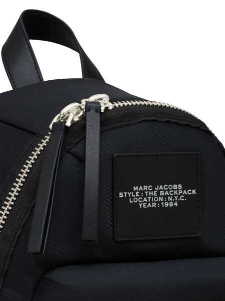 Rucsacuri Marc Jacobs Marc Jacobs The Medium Backpack Backpack Black Femei (BM 16233732) 5