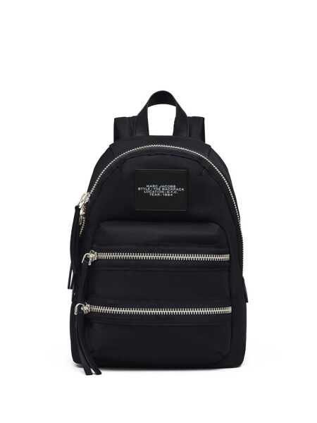 Rucsacuri Marc Jacobs Marc Jacobs The Medium Backpack Backpack Black Femei (BM 16233732) 1