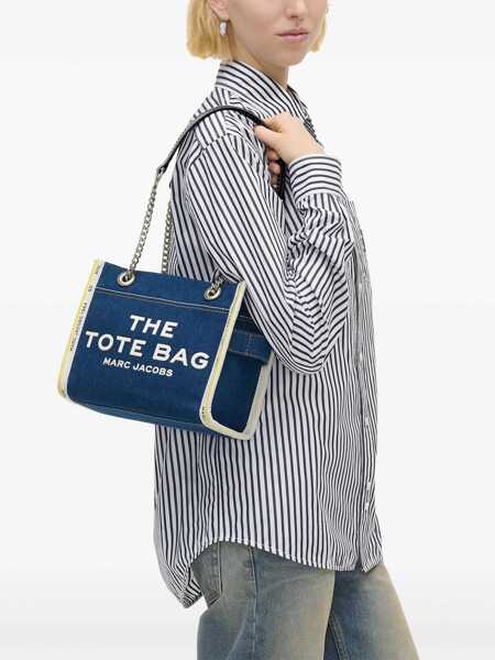 Genti de mana Marc Jacobs Marc Jacobs The Small Tote Tote BLUE Femei (BM 16234206) 2