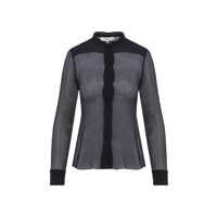 Camasi Chloé Silk Crepon Shirt Clothing Femei