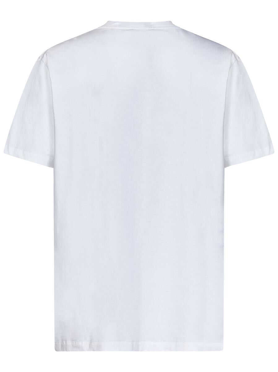 Tricouri Balmain Balmain Balmain Coin T-Shirt WHITE Barbati (BM 16238556) 2