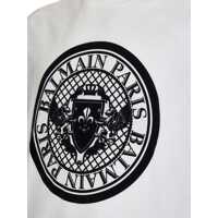 Tricouri Balmain pentru Barbati - Tricouri Balmain Balmain Balmain Coin T-Shirt WHITE Barbati (BM 16238556) - B-mall.ro