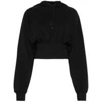 Bluze de trening Adidas By Stella McCartney Organic Cotton Cropped Hoodie Femei