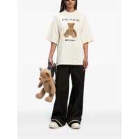 Tricouri Palm Angels Dama - Tricouri Palm Angels Palm Angels T-Shirt WHITE Femei (BM 16243134) - B-mall.ro