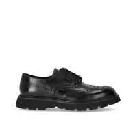 Pantofi eleganti DOUCAL'S DERBY BLACK BROGUE LACE-UP SHOE Barbati