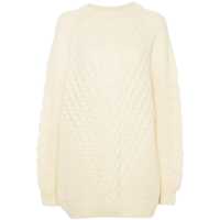 Pulovere ESSENTIEL ANTWERP GRIVE ECRU CREWNECK SWEATER Femei