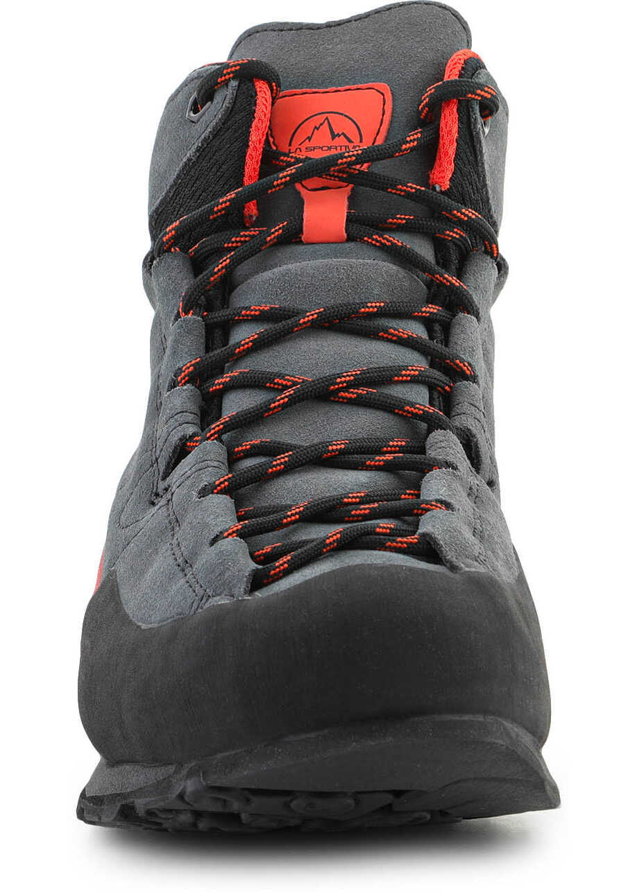 Incaltaminte trekking La Sportiva BOULDER X MID GTX CARBON FLAME Carbon Flame Grey/Red Barbati (BM 16245516) 2