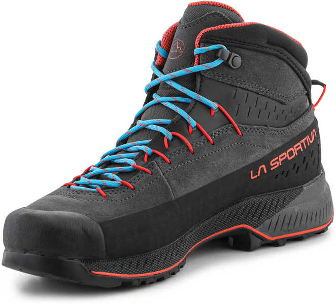 Incaltaminte trekking La Sportiva TX4 EVO MID GTX CARBON CHERRY TOMATO Grey/Red Barbati (BM 16245519) 3