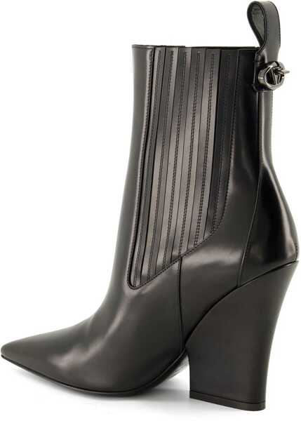 Incaltaminte Valentino Garavani Vlogo Lockette Booties BLACK Femei (BM 16245531) 3