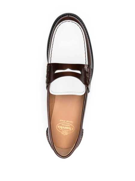 Pantofi fara toc Churchs Churchs Pembrey Leather Loafers Brown Femei (BM 16245621) 4